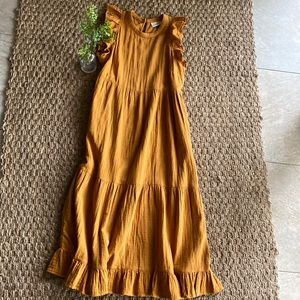 Womens gauze flutter dress universal thread